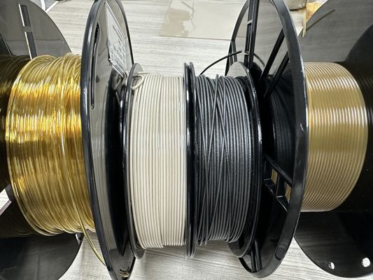 Αγορά 1.75mm 3D Filament εκτύπωσης σε PEI ρητίνη κεχριμπαρένιο χρώμα με υψηλή αντοχή στην τέντωση του 3850Mpa online manufacture